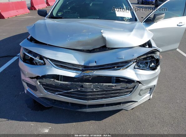 1G1ZB5ST9HF193045 2017 CHEVROLET MALIBU Silver წინა ხედი