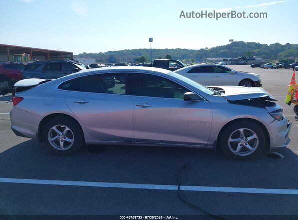 1G1ZB5ST9HF193045 2017 CHEVROLET MALIBU Silver უკანა სალონის ხედი