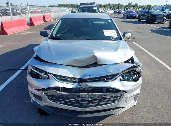 1G1ZB5ST9HF193045 2017 CHEVROLET MALIBU Silver ხელსაწყოთა პანელის ხედი