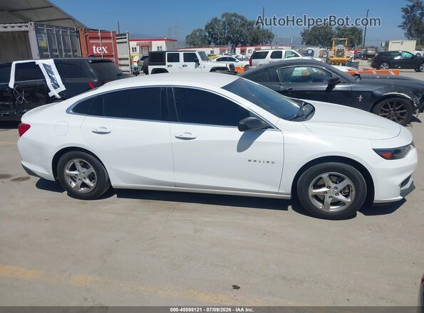 1G1ZB5ST9HF244589 2017 CHEVROLET MALIBU White Vista interior trasera