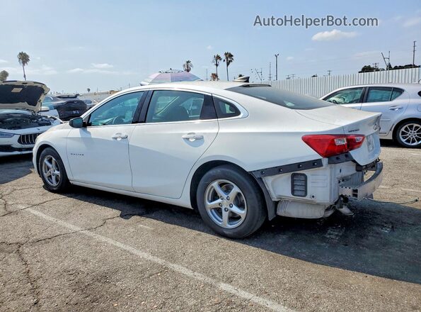1G1ZB5ST9HF289466 2017 CHEVROLET MALIBU White Rear left