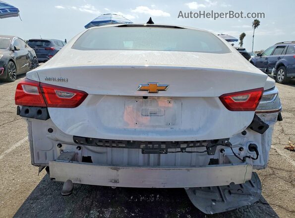 1G1ZB5ST9HF289466 2017 CHEVROLET MALIBU White Rear view