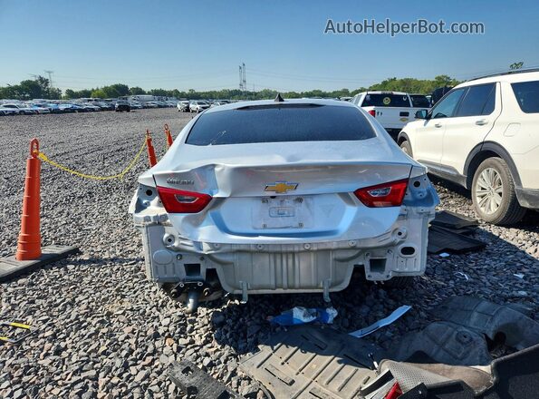 1G1ZB5ST9JF165008 2018 CHEVROLET MALIBU Серый Вид сзади