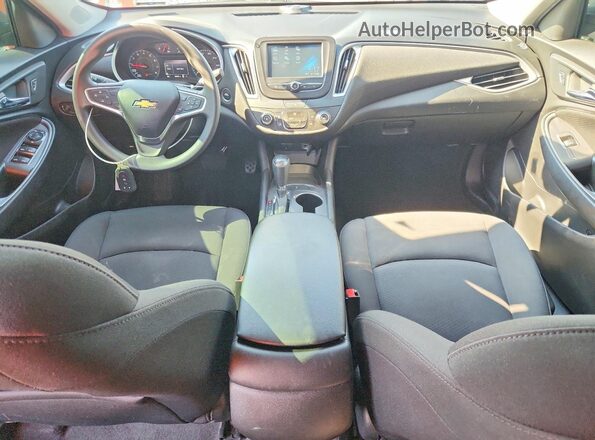 1G1ZB5ST9JF165008 2018 CHEVROLET MALIBU Серый Вид панели приборов