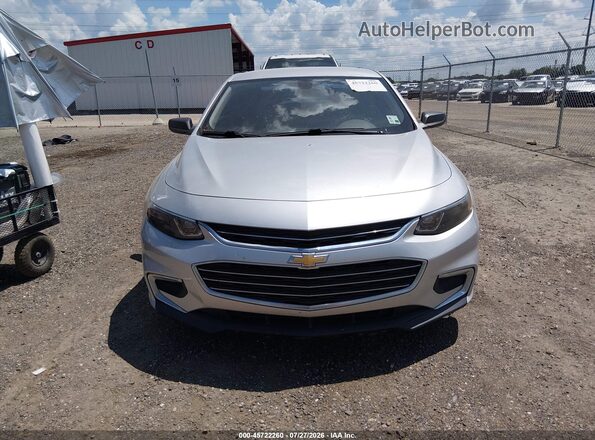 1G1ZB5ST9JF172122 2018 CHEVROLET MALIBU Silver Widok wnętrza z tyłu