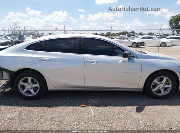 1G1ZB5ST9JF172122 2018 CHEVROLET MALIBU Silver Widok wnętrza 360 stopni