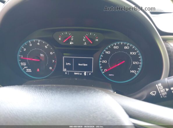 1G1ZB5ST9JF187624 2018 CHEVROLET MALIBU Gray უკანა სავარძლების ხედი