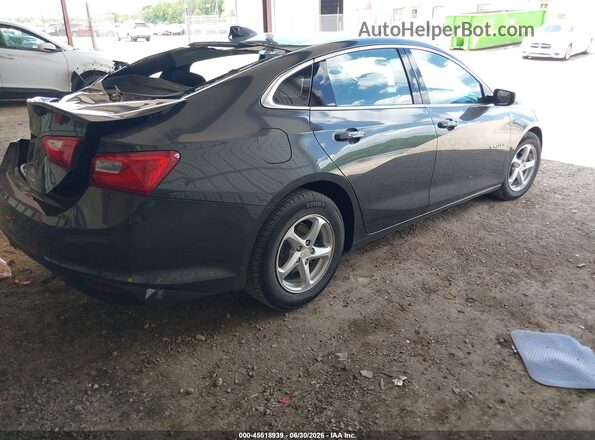 1G1ZB5ST9JF187624 2018 CHEVROLET MALIBU Gray უკანა მარჯვენა