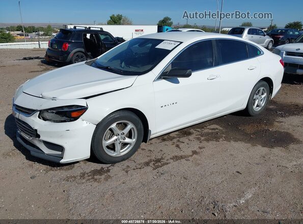 1G1ZB5ST9JF243190 2018 CHEVROLET MALIBU White Передня ліва чверть