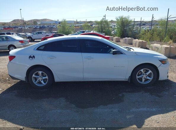1G1ZB5ST9JF243190 2018 CHEVROLET MALIBU White Вид задньої частини салону