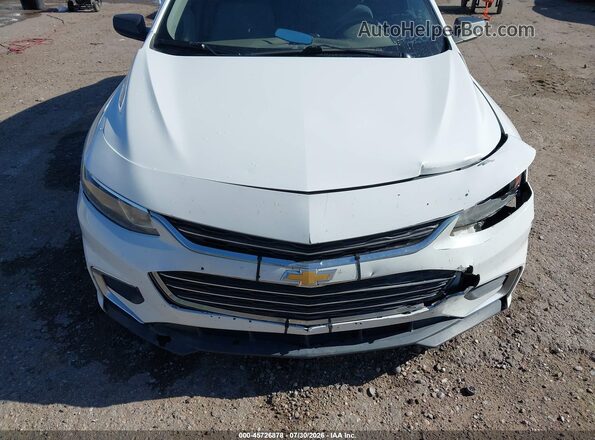 1G1ZB5ST9JF243190 2018 CHEVROLET MALIBU White Вид щитка приладів