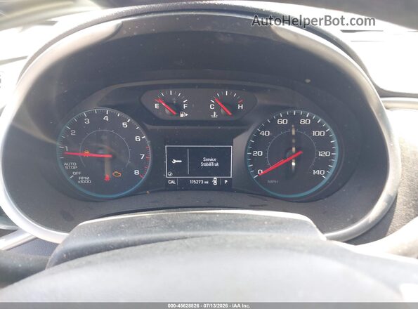 1G1ZB5ST9JF245800 2018 CHEVROLET MALIBU Blue უკანა სავარძლების ხედი