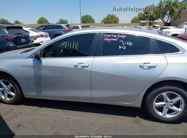 1G1ZB5ST9JF283169 2018 CHEVROLET MALIBU Silver Vista interior de 360 grados
