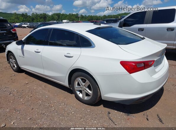 1G1ZB5ST9LF017007 2020 CHEVROLET MALIBU White Tył lewy