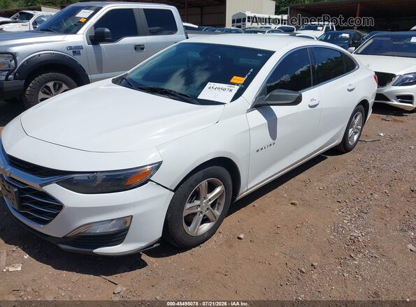 1G1ZB5ST9LF017007 2020 CHEVROLET MALIBU White Przód lewy
