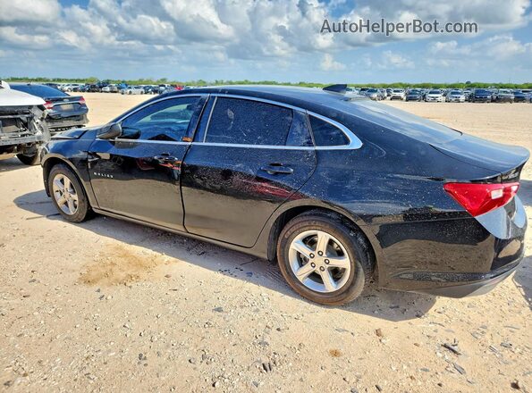 1G1ZB5ST9MF032754 2021 CHEVROLET MALIBU Черный Задняя левая четверть