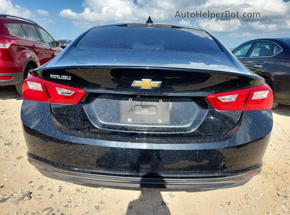 1G1ZB5ST9MF032754 2021 CHEVROLET MALIBU Черный Вид сзади