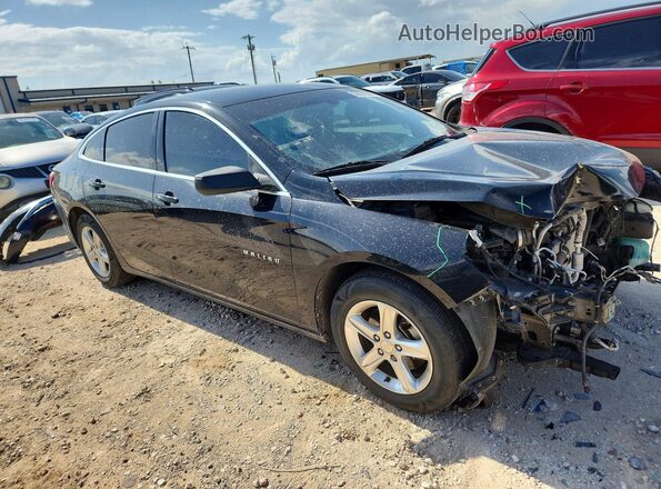 1G1ZB5ST9MF032754 2021 CHEVROLET MALIBU Черный Передняя правая четверть