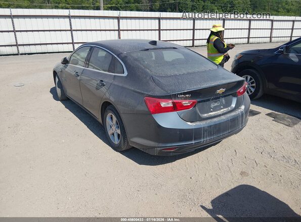 1G1ZB5ST9MF042376 2021 CHEVROLET MALIBU Gray Trasero izquierdo