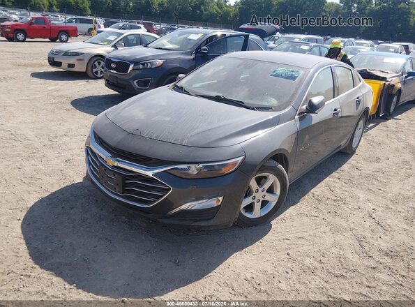 1G1ZB5ST9MF042376 2021 CHEVROLET MALIBU Gray Vista tres cuartos delantera izquierda