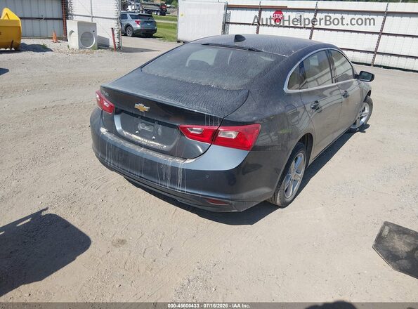 1G1ZB5ST9MF042376 2021 CHEVROLET MALIBU Gray Trasero derecho