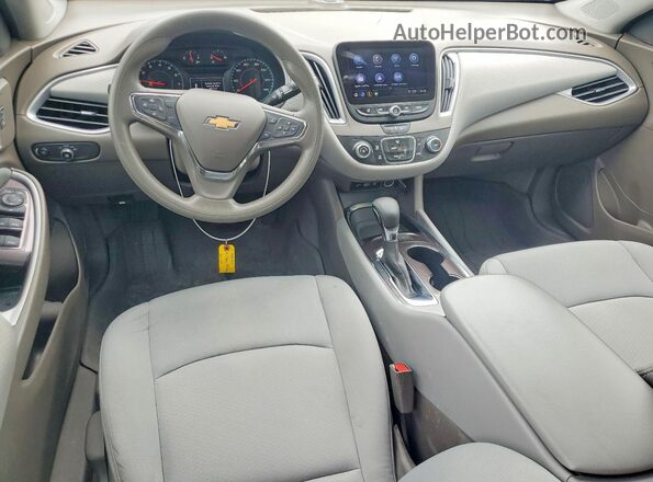 1G1ZB5ST9MF047240 2021 CHEVROLET MALIBU Burgundy წინა პანელის ხედი