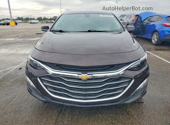 1G1ZB5ST9MF047240 2021 CHEVROLET MALIBU Burgundy წინა ხედი