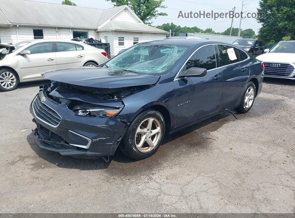 1G1ZB5STXHF277309 2017 CHEVROLET MALIBU Blue Vista tres cuartos delantera izquierda