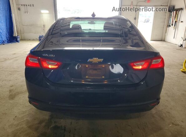 1G1ZB5STXJF119445 2018 CHEVROLET MALIBU Black Հետևի տեսք