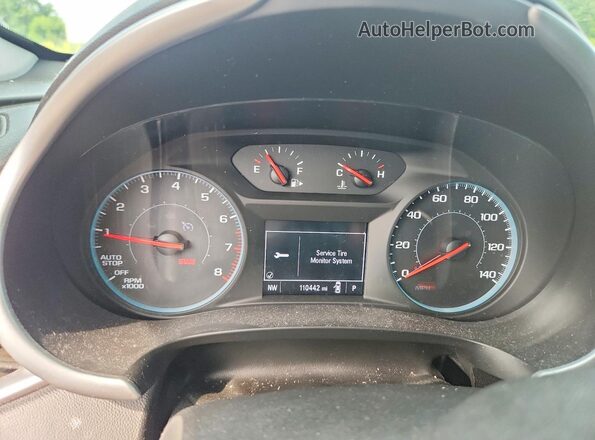 1G1ZB5STXJF119445 2018 CHEVROLET MALIBU Black Սարքավորումների վահանակի տեսք