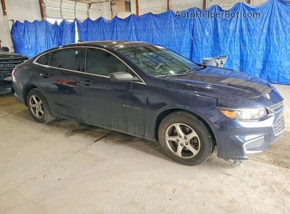 1G1ZB5STXJF119445 2018 CHEVROLET MALIBU Black Առջևի աջ