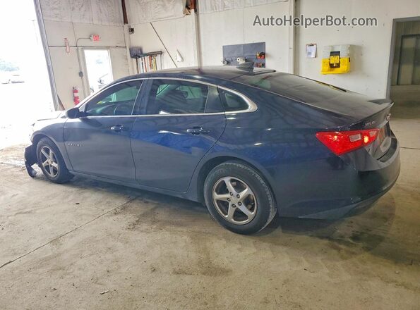 1G1ZB5STXJF119445 2018 CHEVROLET MALIBU Black Հետևի ձախ