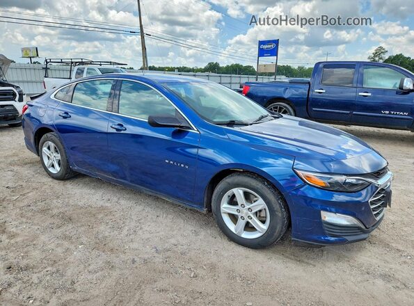 1G1ZB5STXKF182496 2019 CHEVROLET MALIBU Blue Delantero derecho
