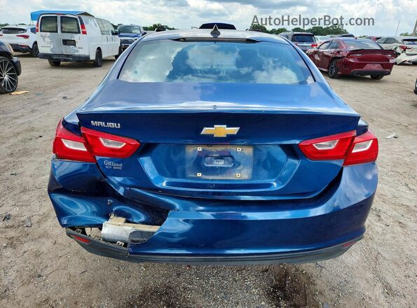 1G1ZB5STXKF182496 2019 CHEVROLET MALIBU Blue Vista trasera