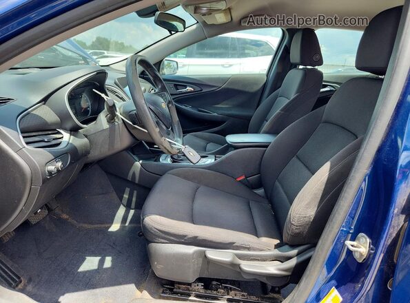 1G1ZB5STXKF182496 2019 CHEVROLET MALIBU Blue Vista interior delantera