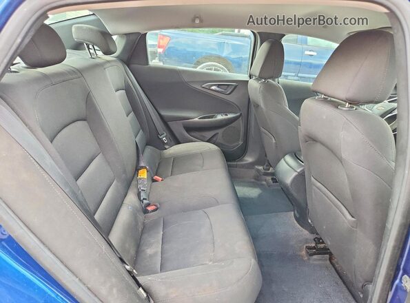 1G1ZB5STXKF182496 2019 CHEVROLET MALIBU Blue Vista de los asientos traseros