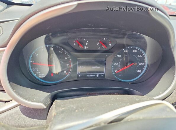 1G1ZB5STXKF182496 2019 CHEVROLET MALIBU Blue Vista del cuadro de instrumentos