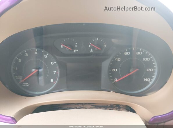 1G1ZB5STXKF206652 2019 CHEVROLET MALIBU Purple Widok tylnych siedzeń