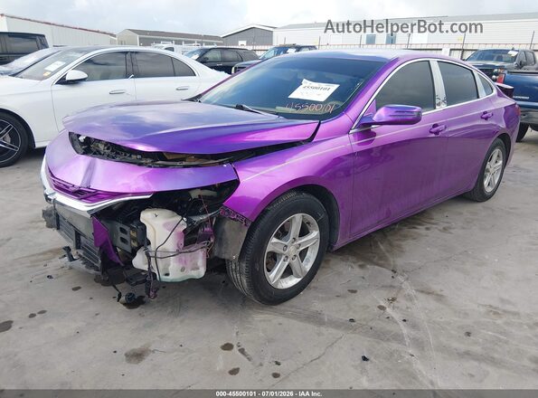 1G1ZB5STXKF206652 2019 CHEVROLET MALIBU Purple Przód lewy