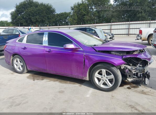 1G1ZB5STXKF206652 2019 CHEVROLET MALIBU Purple Widok wnętrza 360 stopni