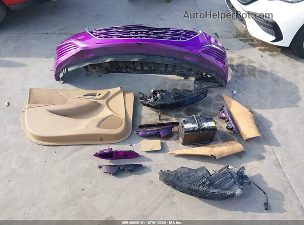 1G1ZB5STXKF206652 2019 CHEVROLET MALIBU Purple Widok zestawu wskaźników