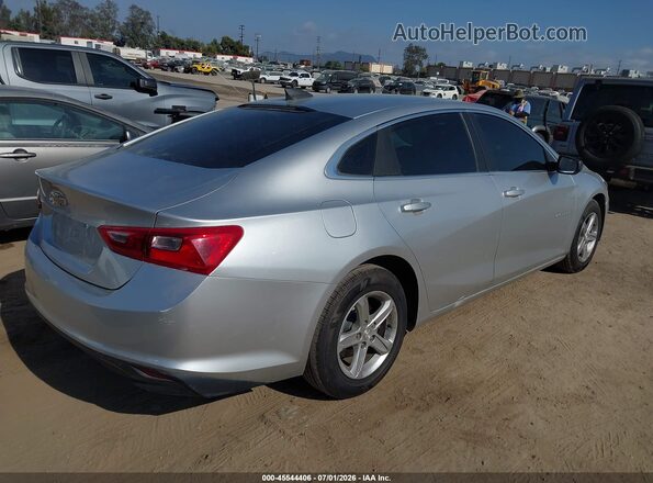 1G1ZB5STXKF225427 2019 CHEVROLET MALIBU Серебряный Задняя правая четверть