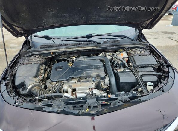 1G1ZB5STXLF022877 2020 CHEVROLET MALIBU Maroon Vista interior trasera