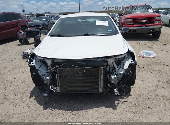 1G1ZB5STXLF047066 2020 CHEVROLET MALIBU White ხელსაწყოთა პანელის ხედი