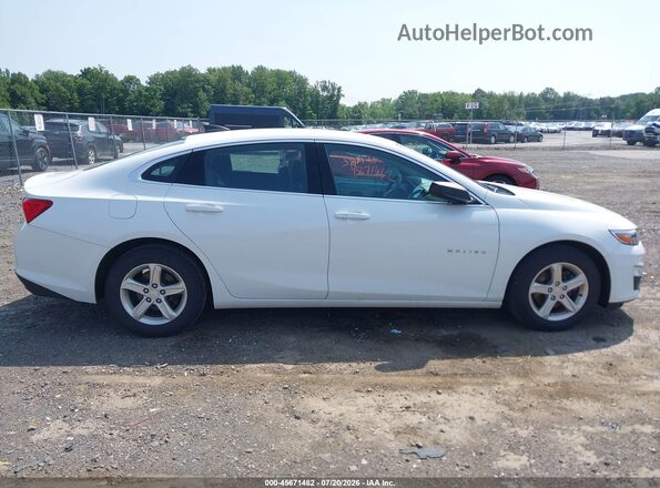 1G1ZB5STXLF085378 2020 CHEVROLET MALIBU Белый Вид задней части салона