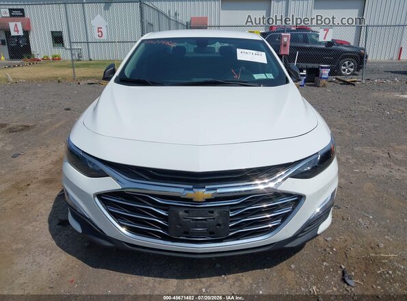1G1ZB5STXLF085378 2020 CHEVROLET MALIBU Белый Вид щитка приборов