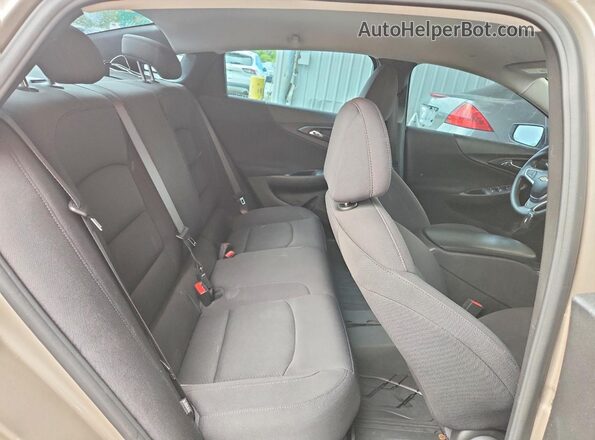 1G1ZB5STXNF188416 2022 CHEVROLET MALIBU Tan უკანა სავარძლების ხედი