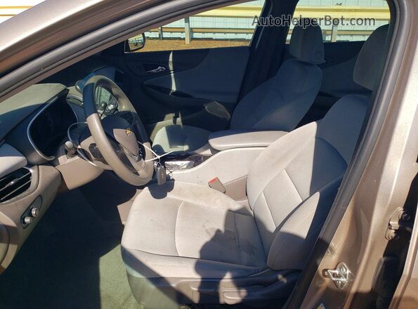 1G1ZB5STXNF207594 2022 CHEVROLET MALIBU Gray Սալոնի դիմացի տեսք