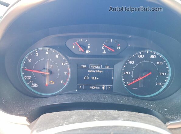 1G1ZB5STXNF207594 2022 CHEVROLET MALIBU Gray Սարքավորումների վահանակի տեսք