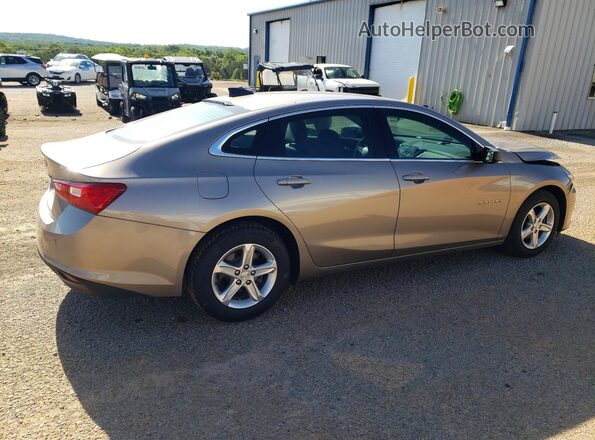 1G1ZB5STXNF207594 2022 CHEVROLET MALIBU Gray Հետևի աջ